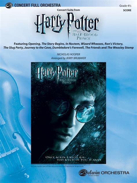 Harry Potter And The Half-Blood Prince, Concert Suite From